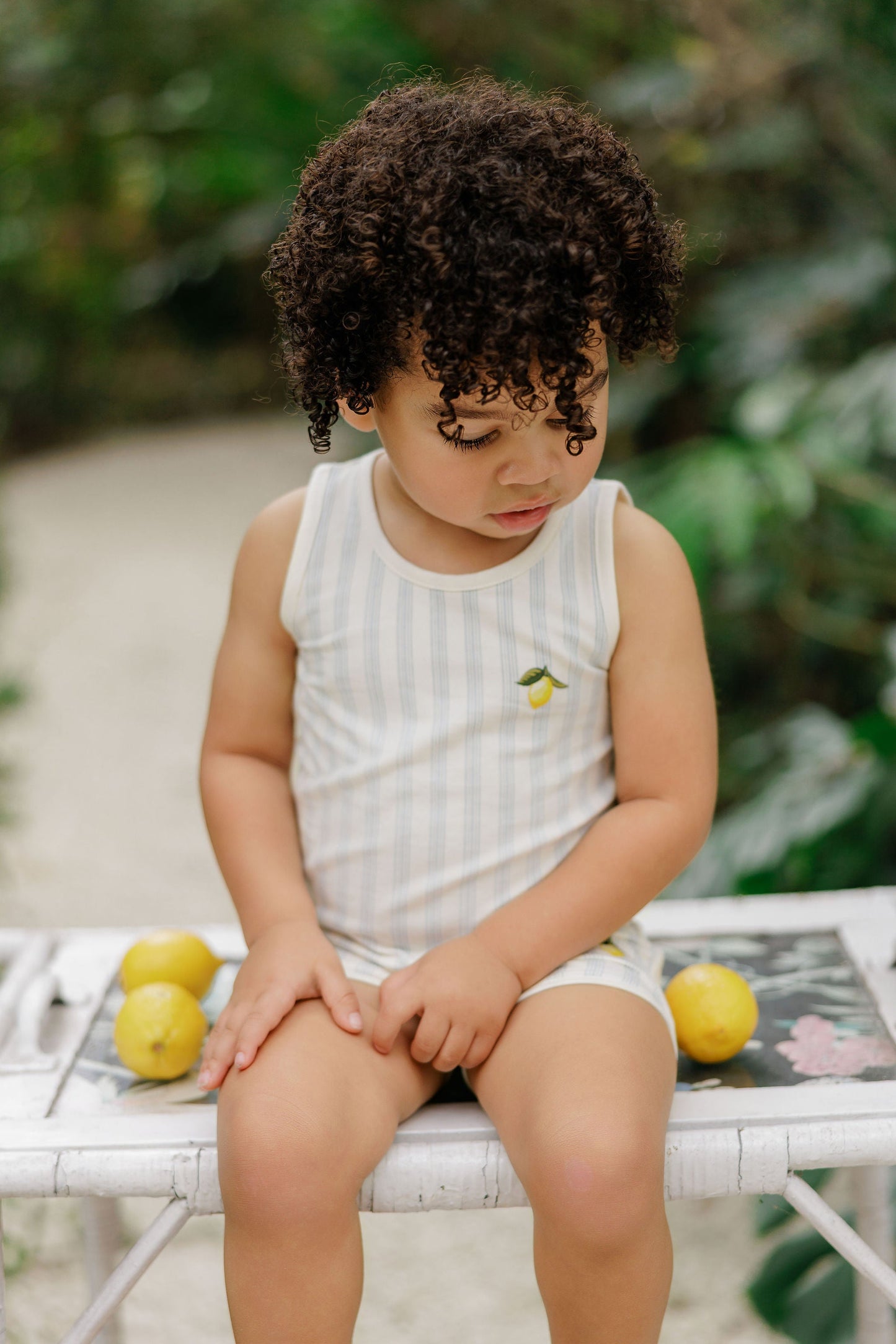 Lemon Tank + Shorts