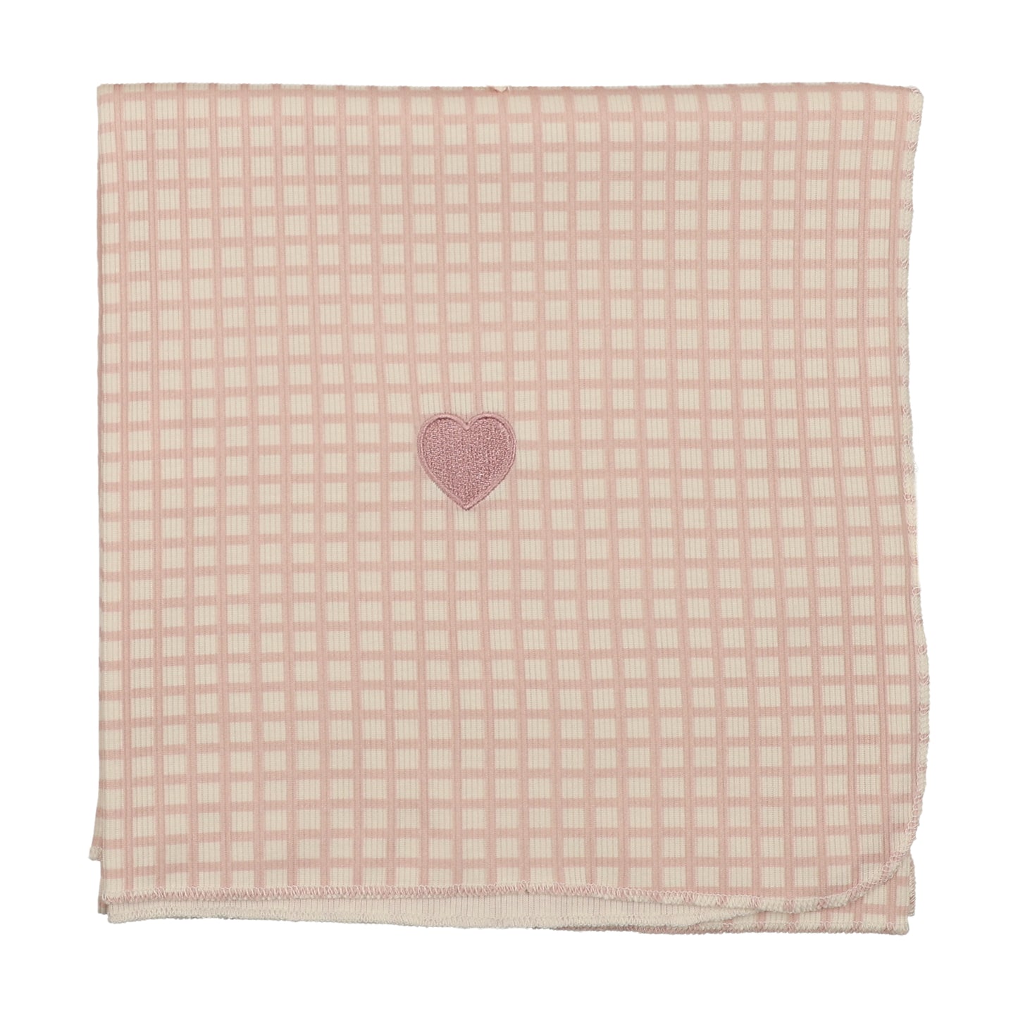 Pink Heart Checkered Dreams Blanket