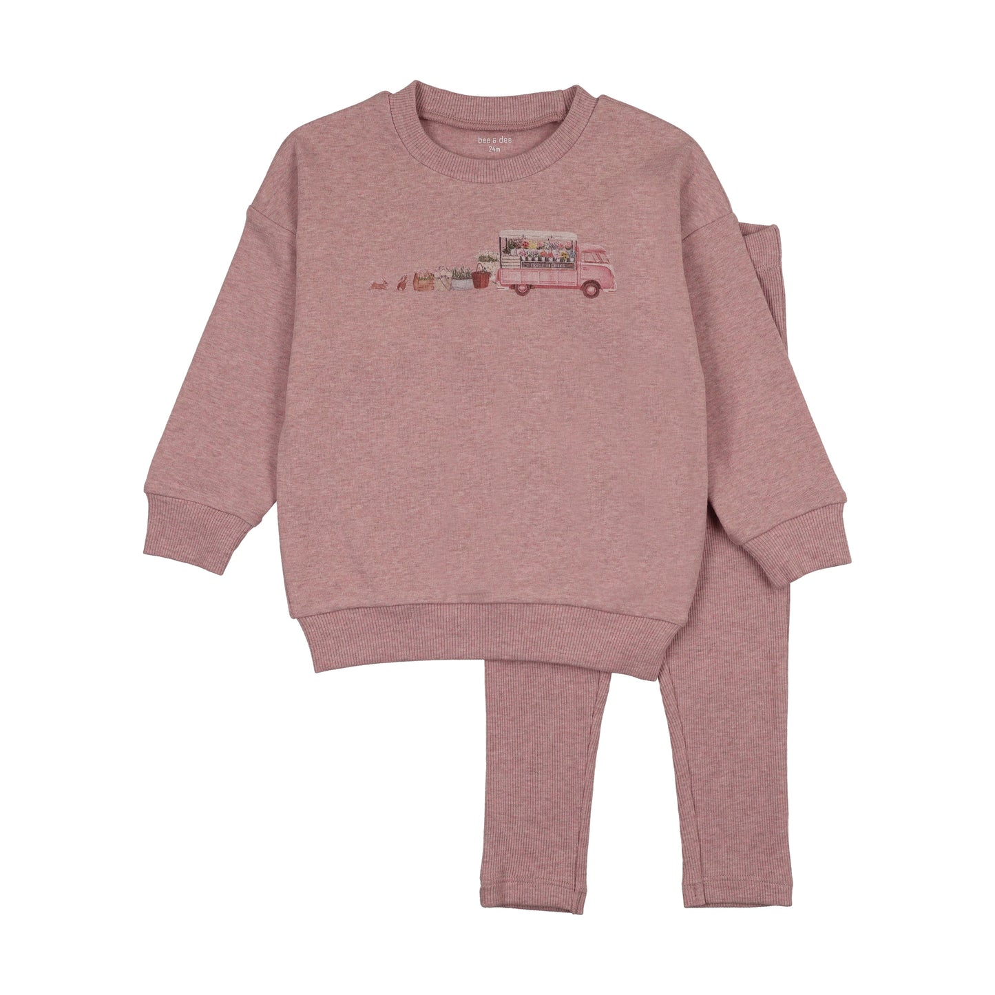 Flower Truck Outfit Rose