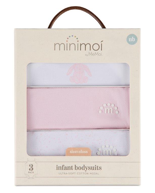 Playful Bunny Pink Bodysuit