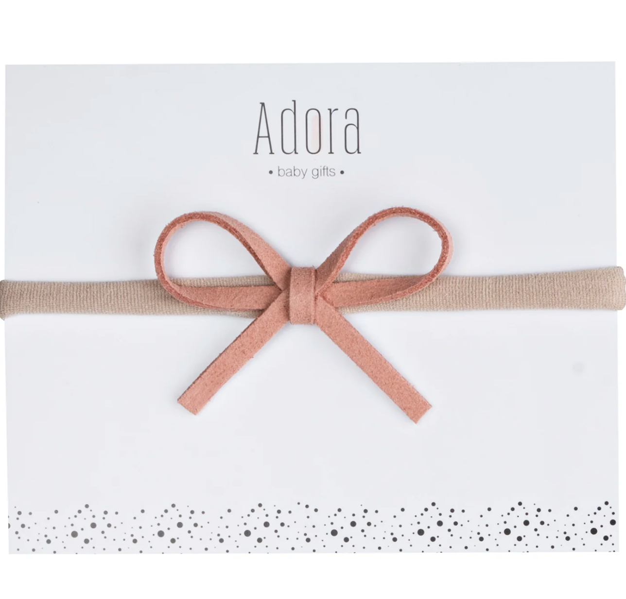 Mini Classic Headband - Blush