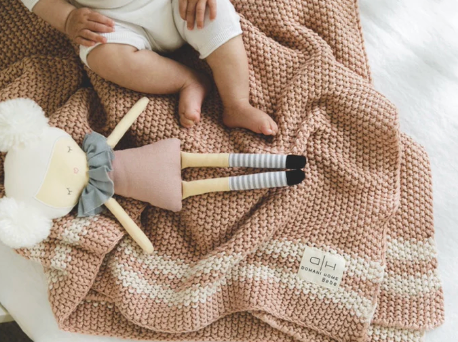 Marici Blanket Pink Shell