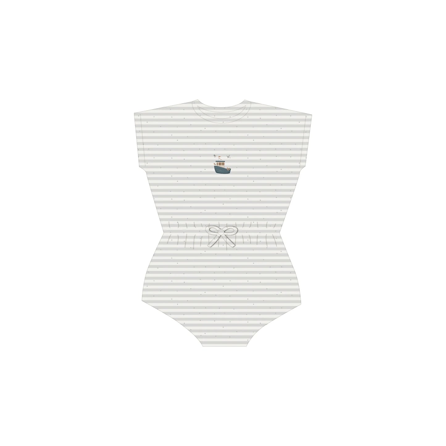 Nautical Stripe Romper