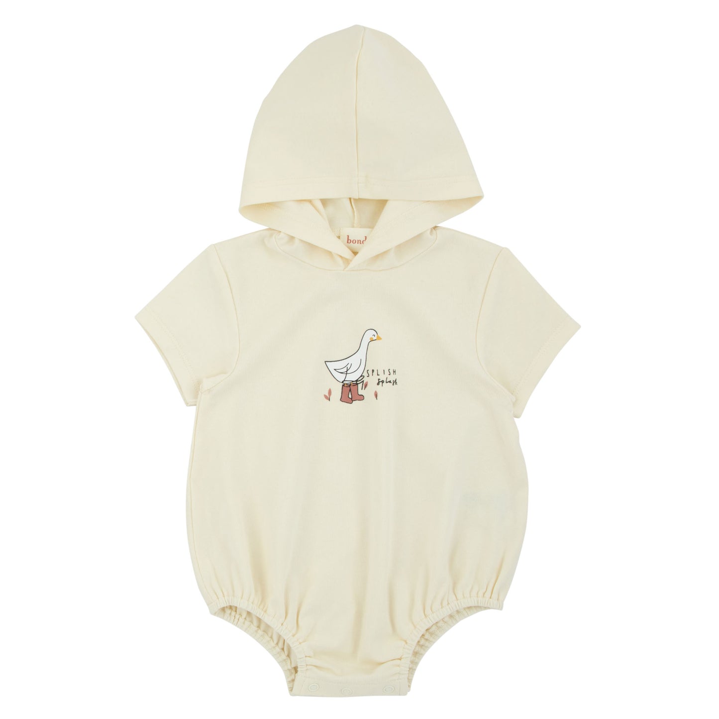 Peach Rainboots Romper