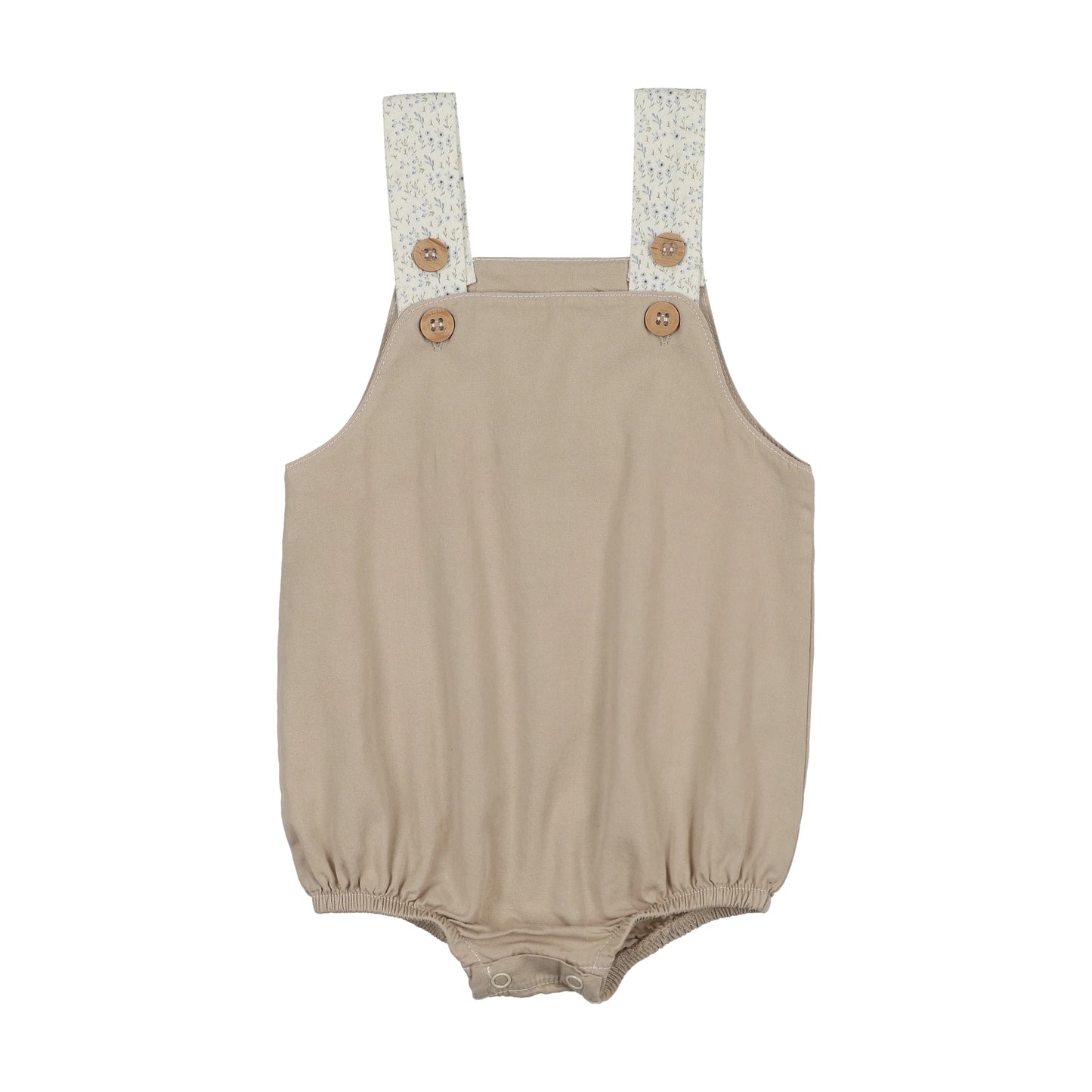Taupe Daisy Romper