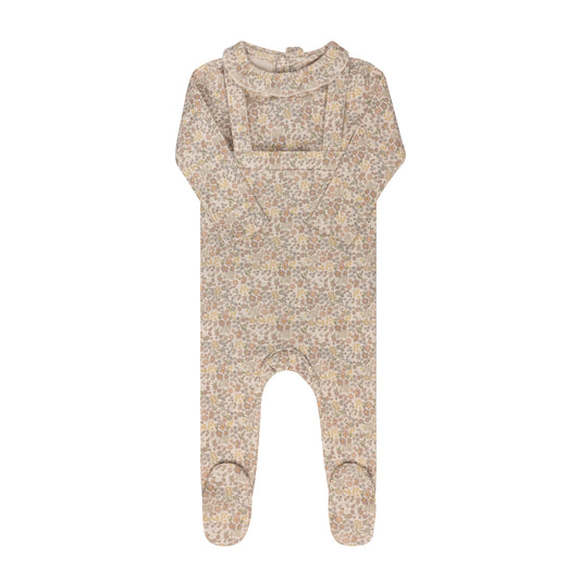 Liberty Floral Bodysuit and Overalls