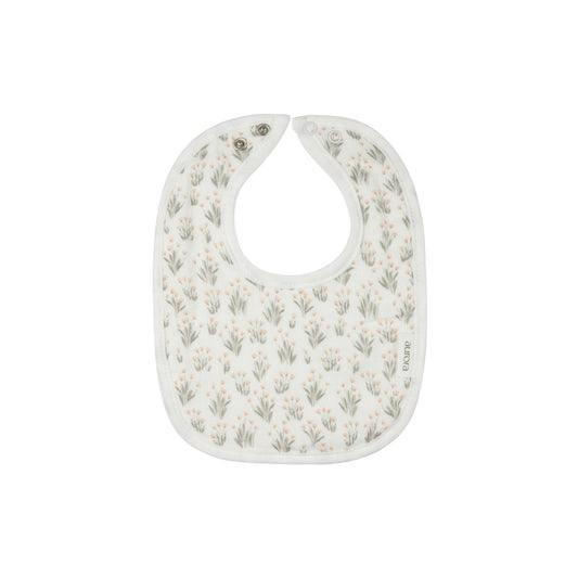 French Terry Blossom Bib - Mauve