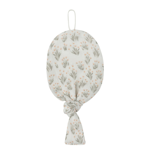 French Terry Blossom Paci lovey - Mauve