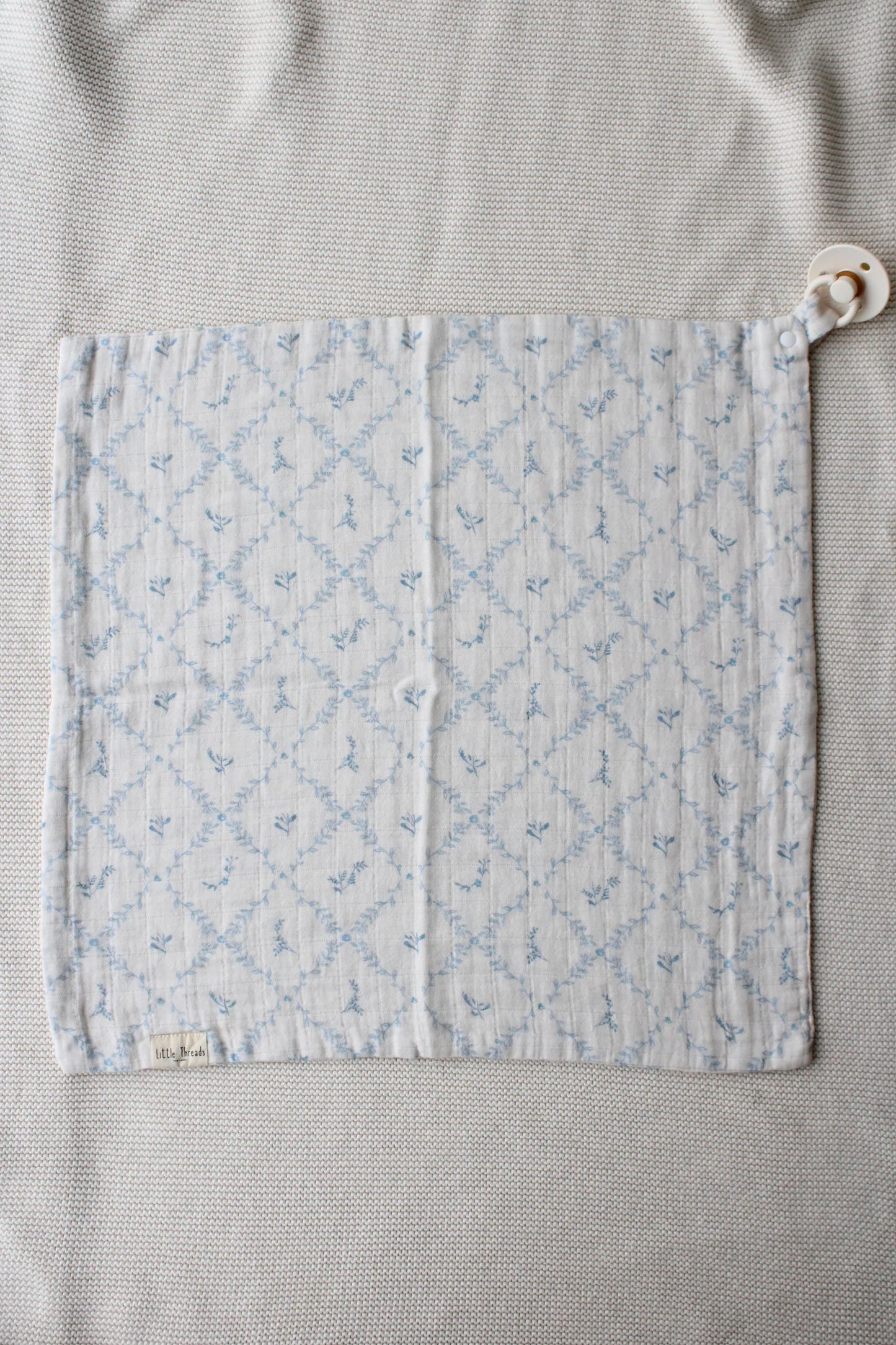 Blue Lattice Lovey