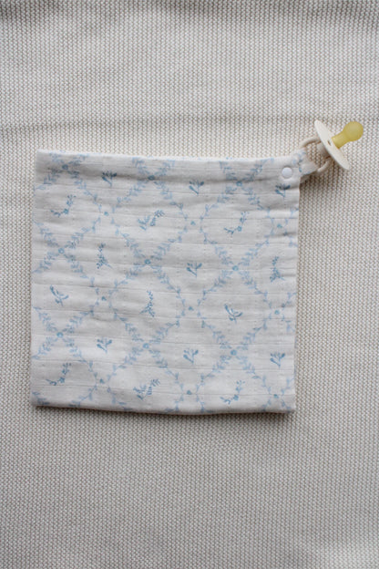 Blue Lattice Lovey