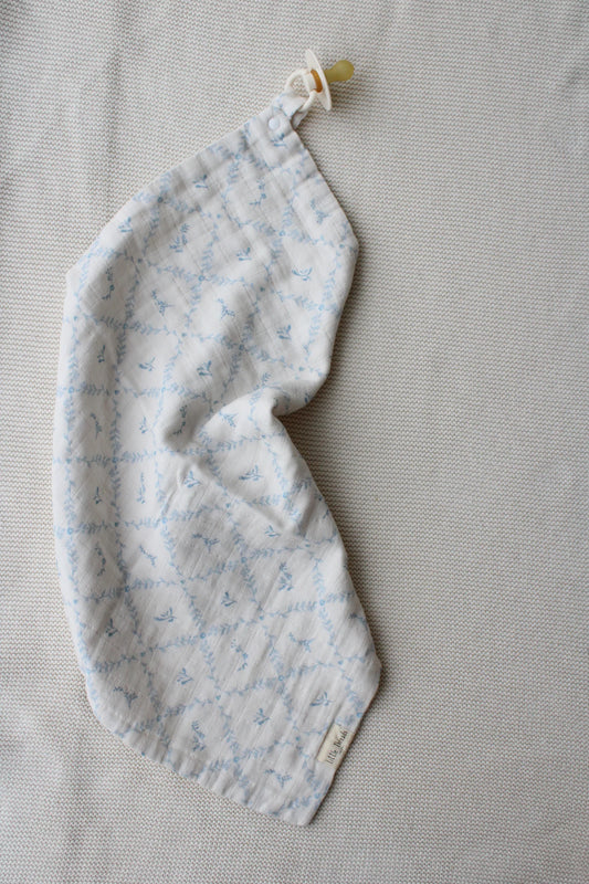 Blue Lattice Lovey