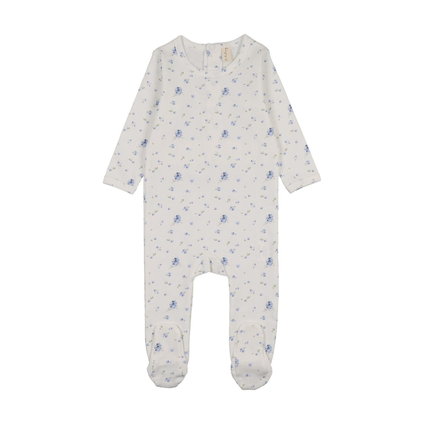 Whimsical Blueberry Footie
