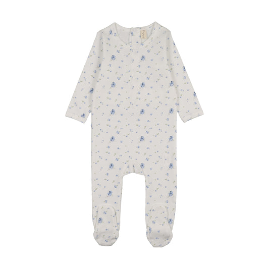 Whimsical Blueberry Footie