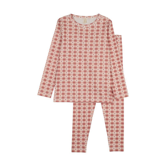 Little Hearts LS Pajamas