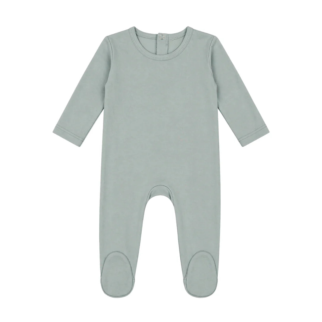 Dusty Blue Footie