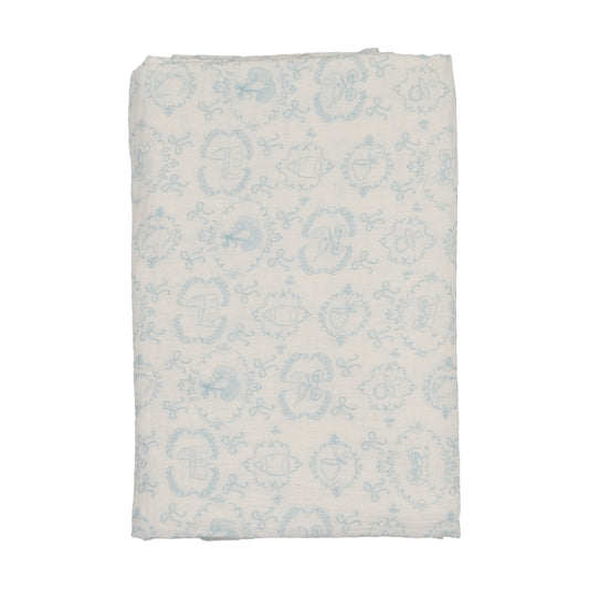 Babyland Toile Swaddle- Boy