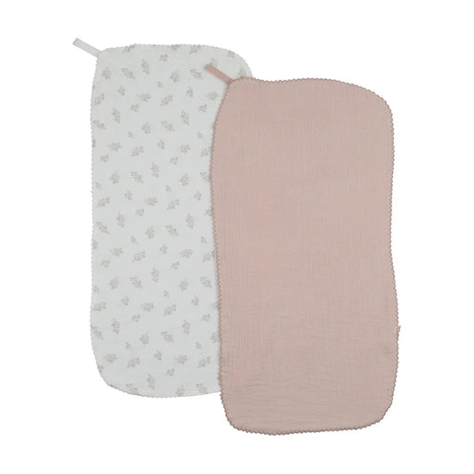 Pink Burp Cloth