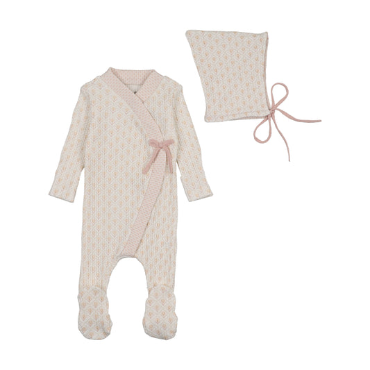 Double Print Wide Rib- Girls