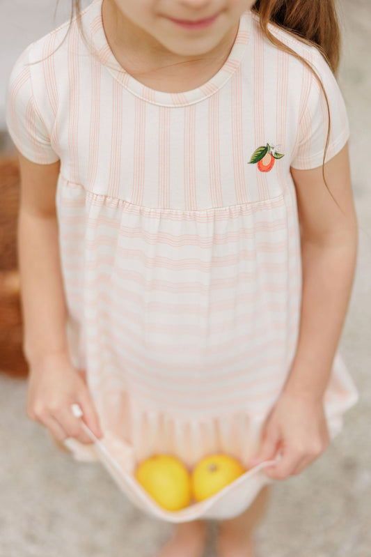 Peach Dress