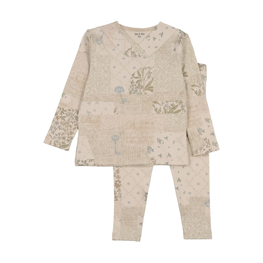 Organic Paper Print Loungewear - Boy