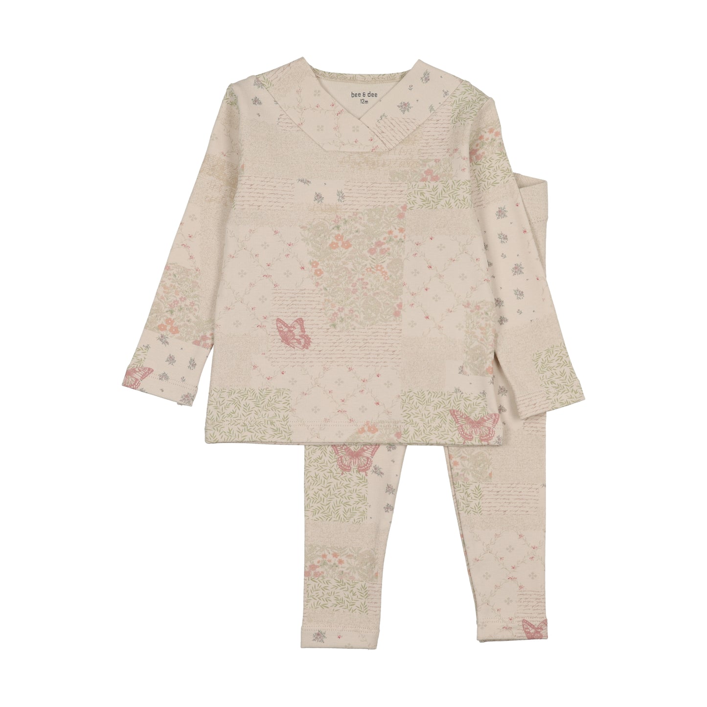 Organic Paper Print Loungewear - Girl
