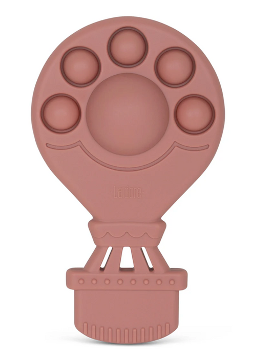 Poppin Rattle Rosewood - Hot Air Balloon