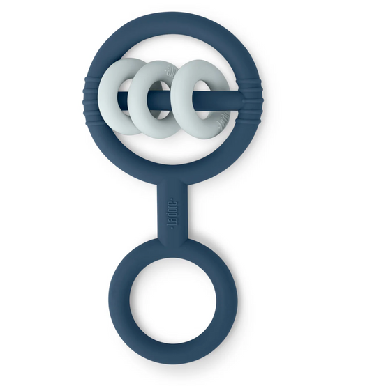 Bebe Rattle Teether - Denim