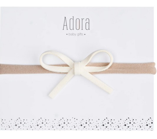 Mini Classic Headband - Ivory
