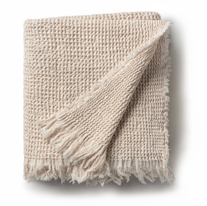 Waffle Muslin Blanket Cream