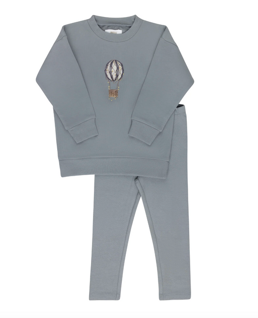 Hot Air Balloon Lounge Set- Blue/ Blue