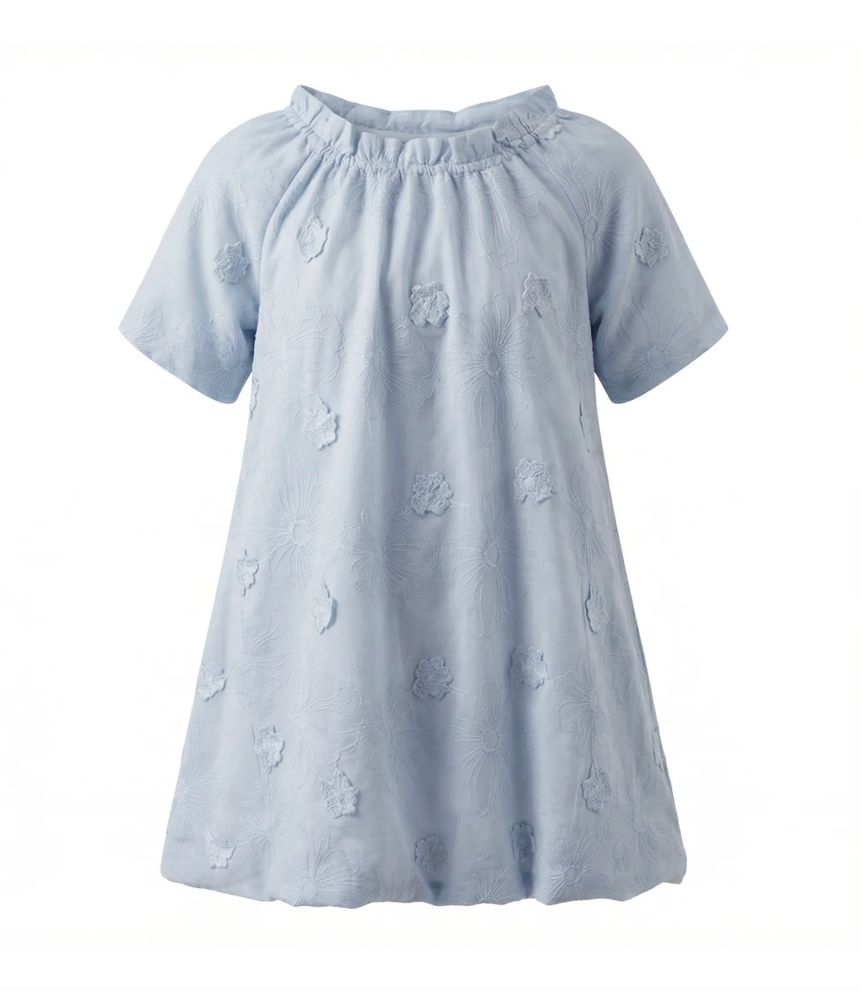 Posie & Pistachio Girls Floral Embroidery Dress