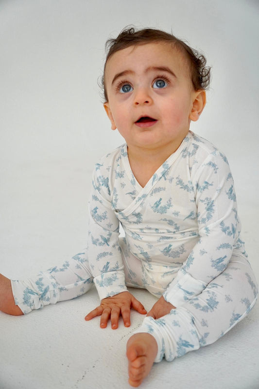 Little Blue Bird Footie