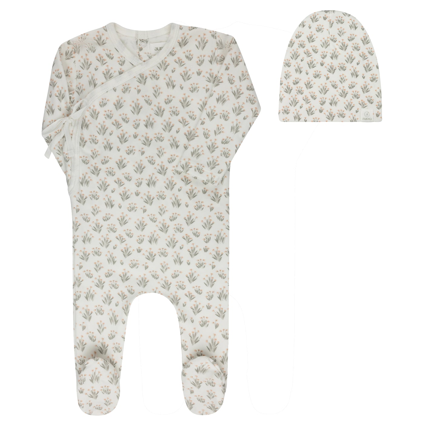 French Terry Blossom Set - Mauve