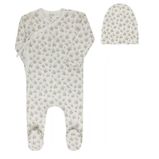 French Terry Blossom Set - Mauve
